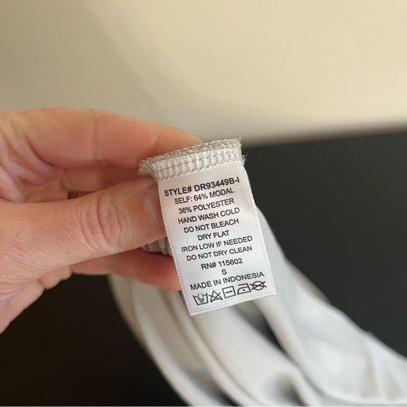 Lush Sleeveless Light Grey Casual Dress - Picture 8 of 12